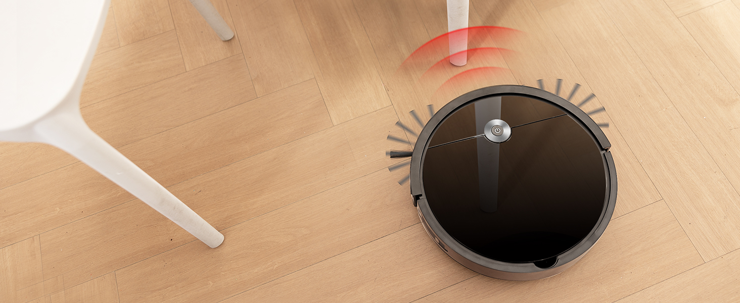 Робот-пилосос Vexilar W6 без функції миття з потужністю 2800Pa, часом роботи 140 хв, керуванням через додаток, голосовим керуванням та дистанційним керуванням. Ідеальний для шерсті тварин, килимів та твердих підлог. Безщітковий двигун.