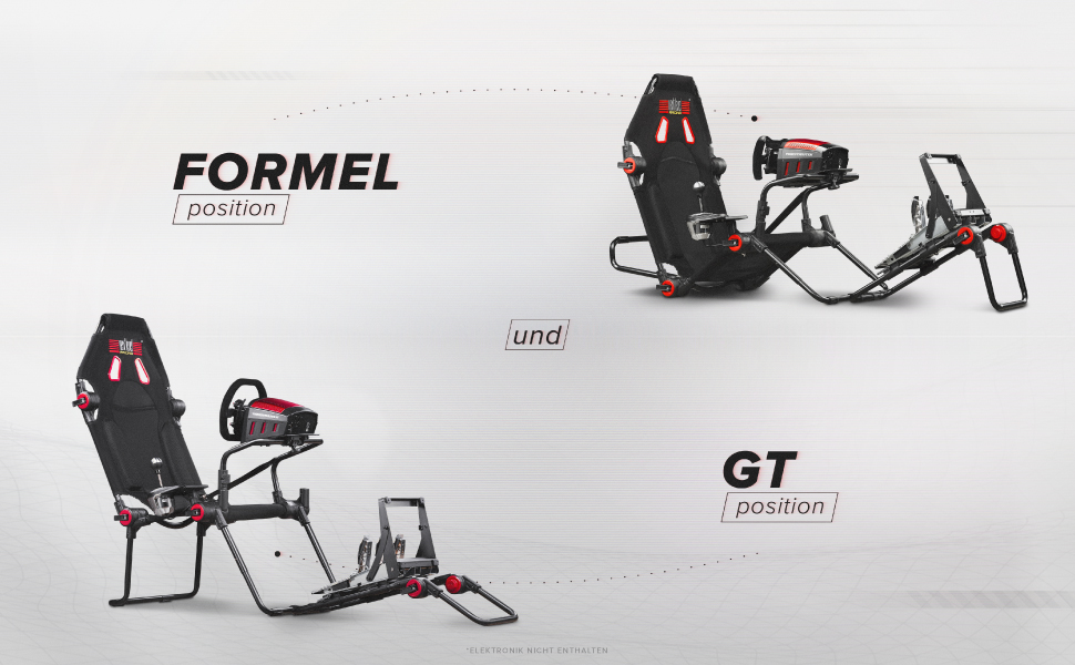 Next Level Racing F-GT Lite Складаний Симулятор Кокпіт - F-GT Lite