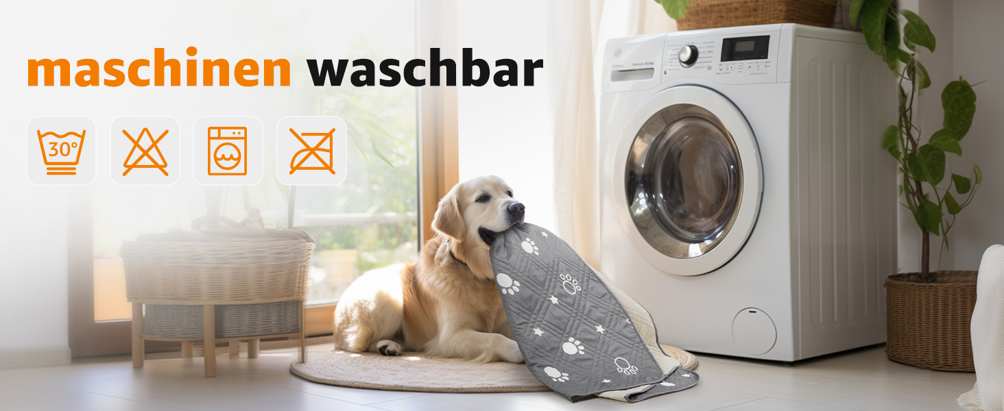 Водонепроникний килимок для собак Pick For Life, 137x208 см. Захист диванів та ліжок. Легко миється, підходить для великих та маленьких собак (сірий & білий)