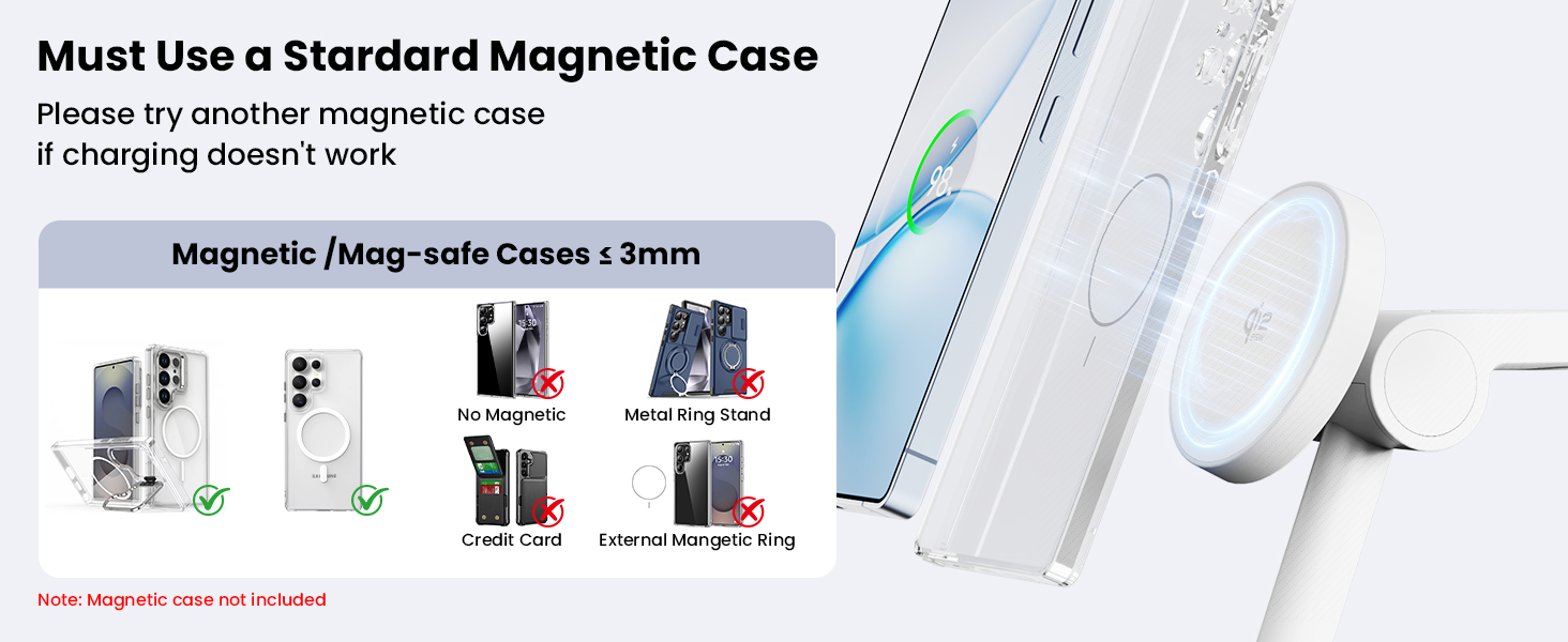 Магнітна індукційна зарядна станція 4 в 1 JoyGeek Qi2.2 25W для Samsung Galaxy S26/S25 Ultra, Z Fold/Flip 8, Galaxy Watch 8-5 Ultra та Buds 4-3 Pro, біла
