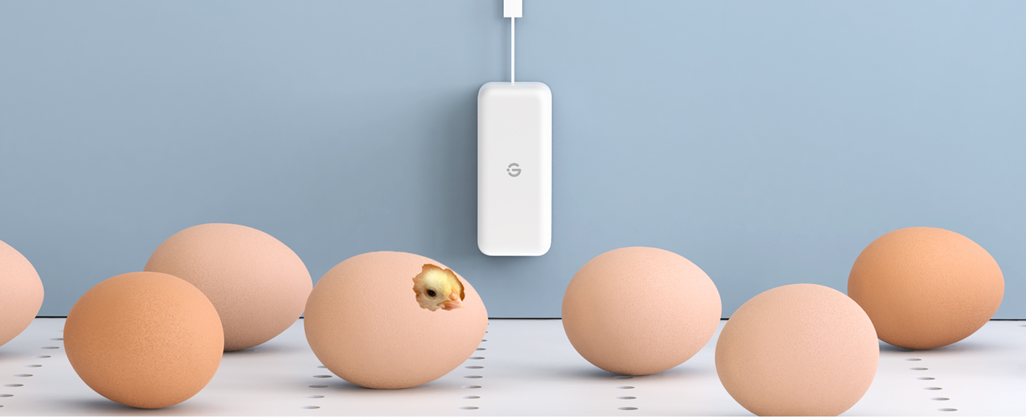 GoveeLife Wi-Fi гігрометр-термометр для приміщень, 3 шт. Смарт датчик температури та вологості з додатком, збереженням даних, для теплиць, винних погребів