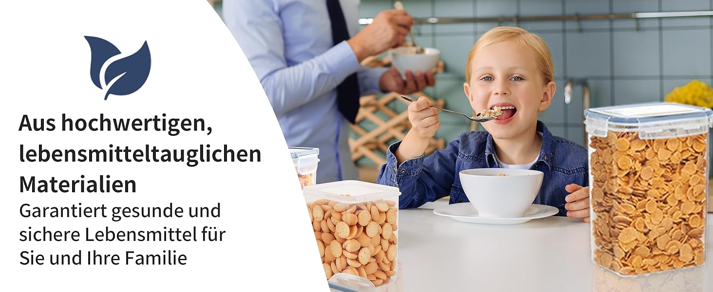 Набір контейнерів для їжі Hibisaws 12 шт. з кришкою, контейнери для заморожування, ланч-бокси, BPA-free, 100% герметичні, прозорі, 6 x 1L & 6 x 0.5L