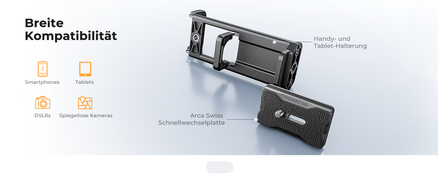 Штатив для камери K&F Concept з гідравлічною головою, алюмінієвий компактний штатив для DSLR, відеоштатив 187 см з тримачем для смартфона та планшета