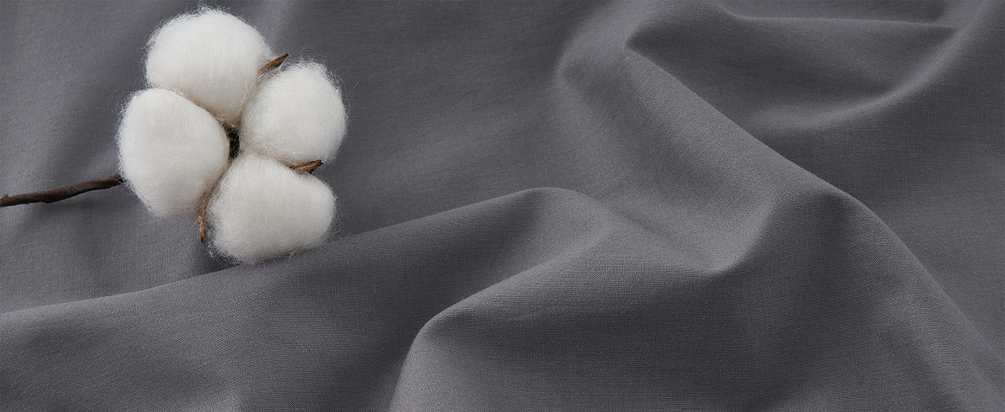 Комплект постільної білизни 135x200 зелений бавовна 4-х частинний, комплект постільної білизни салатовий, 2 наволочки 80x80 см, постільна білизна ÖKO-TEX Aesthetic 100% бавовна з блискавкою (сірий, 2-х частинний | 135x220 см)