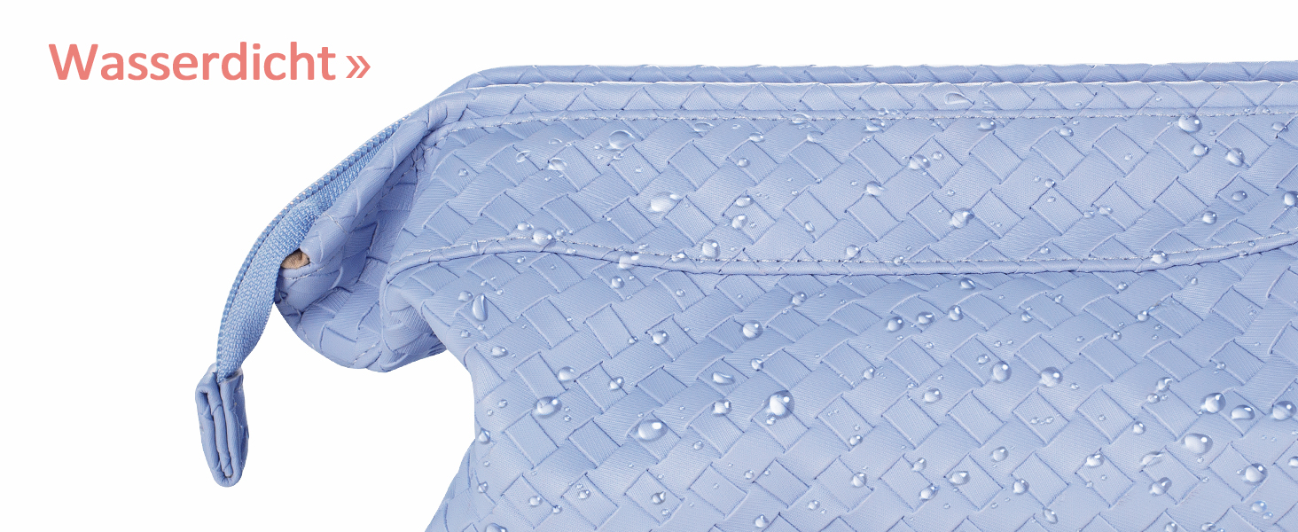 Косметичка для жінок велика водонепроникна з відділенням для пензлів, органайзер для макіяжу, косметичка для подорожей, велика косметичка з пензленицею (B-фіолетовий)