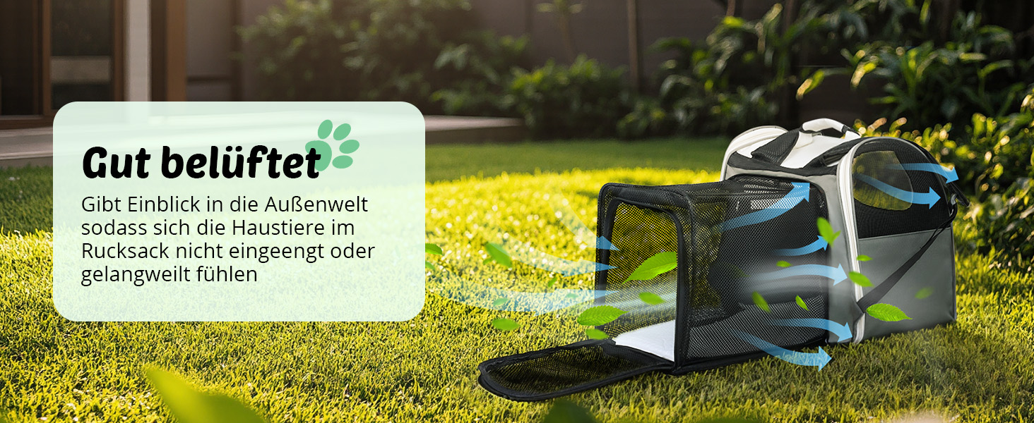 Розширюваний рюкзак для кота та собаки, переноска для тварин, рюкзак для великих котів та маленьких собак до 8 кг, переноска-рюкзак для транспортування/поїздок/кемпінгу