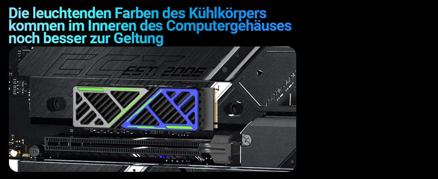 Радіатор охолодження для SSD M.2 JEYI, мідні ребра з алюмінієвою рамкою, пасивне охолодження, Finscold – 1.7 мм (Dazzcold006)