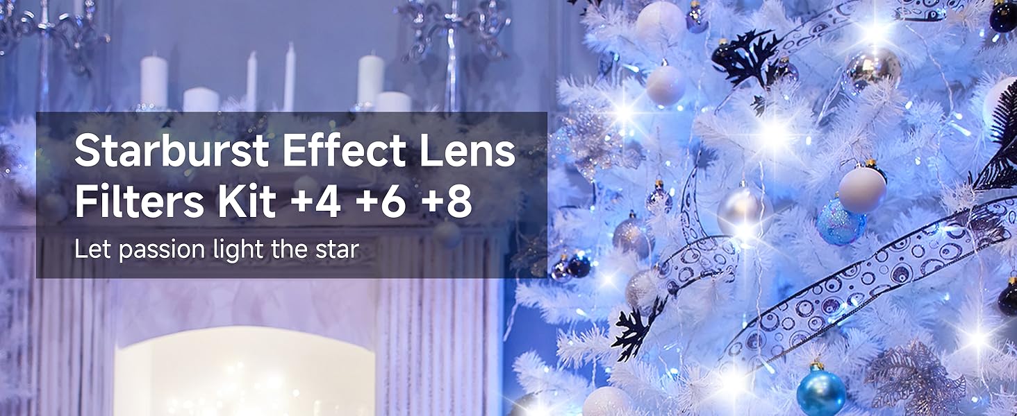 Зоряний фільтр PROfezzion Sternfilter 77mm Starburst (3 шт.) для Canon/Nikon