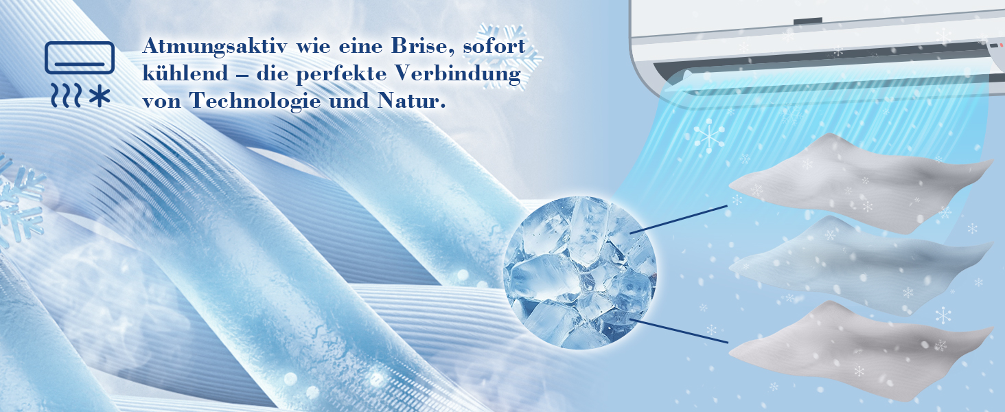 Охолоджуюча ковдра EMME Arc-Chill Q-Max 135x210 см, двостороння, літня, сіра