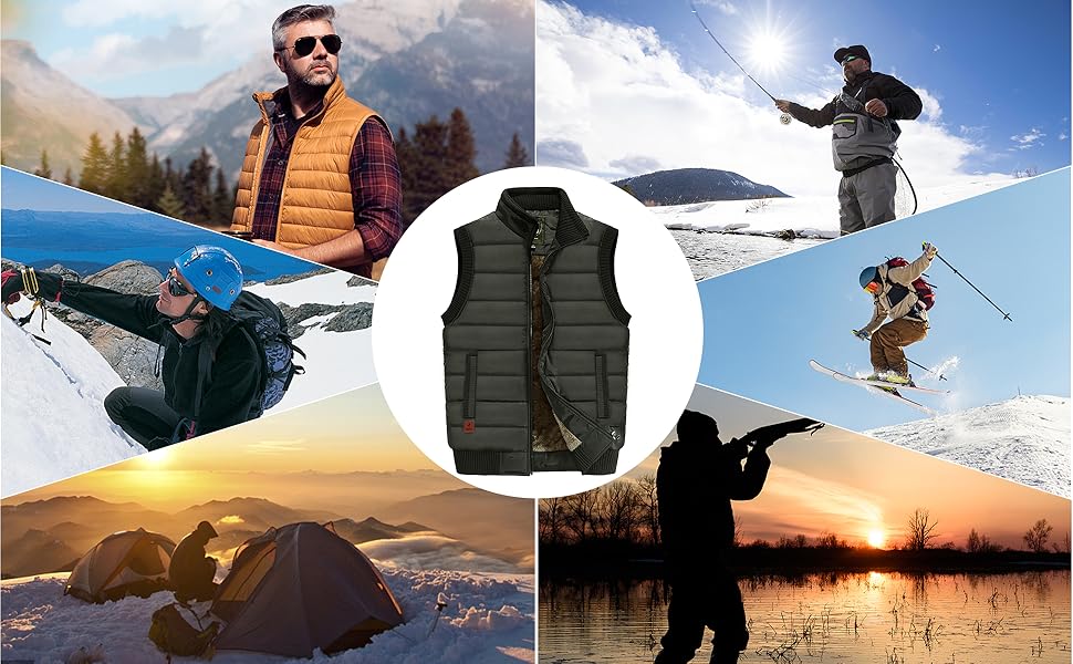 Чоловіча флісова жилетка з багатьма кишенями для риболовлі та активного відпочинку, тепла та зручна (3XL, темно-синій)