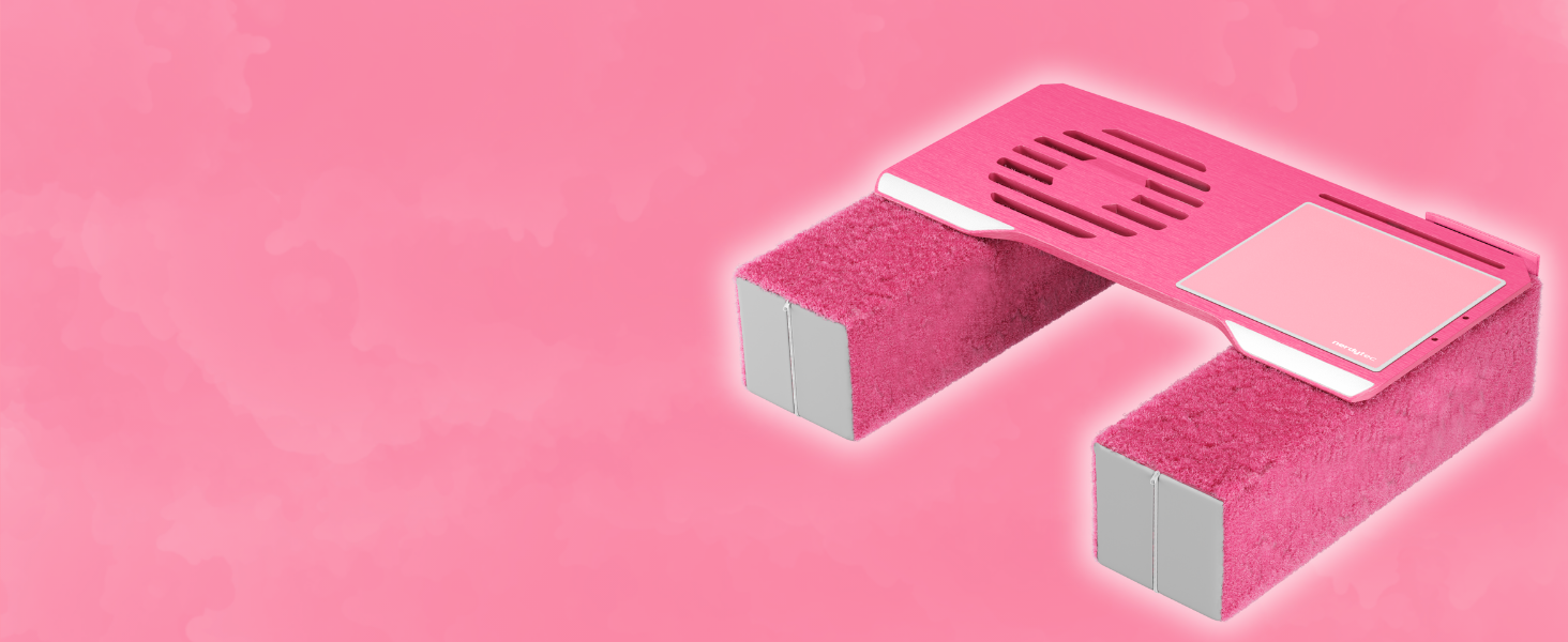 Підставка для ноутбука Couchmaster CYWORX - ергономічний стіл для дивану, софи та ліжка (рожевий)