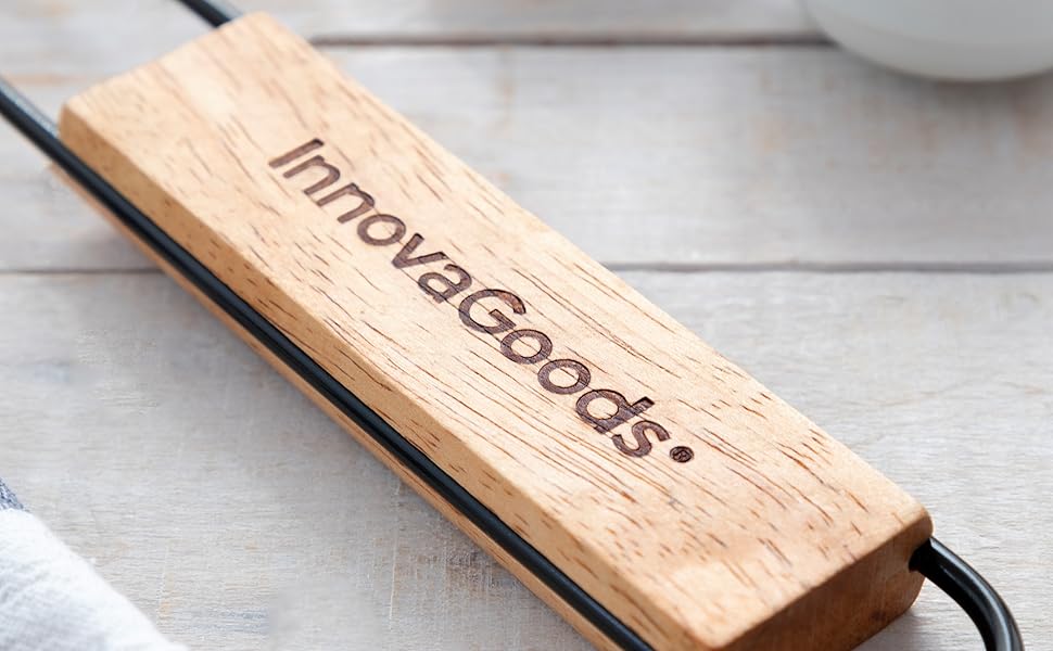 Набір гриля InnovaGoods 12 предметів: інструменти з нержавіючої сталі, термостійкі ручки, сумка для зберігання та транспортування, миється в посудомийній машині, чорний, сталь, нержавіюча сталь (для шашлику)