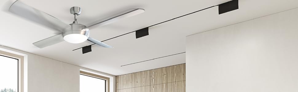 Стельовий вентилятор Cecotec EnergySilence Aero 450 з підсвічуванням, 42 дюйми (107 см), 50 Вт, 3 швидкості, реверсивний (сріблястий)