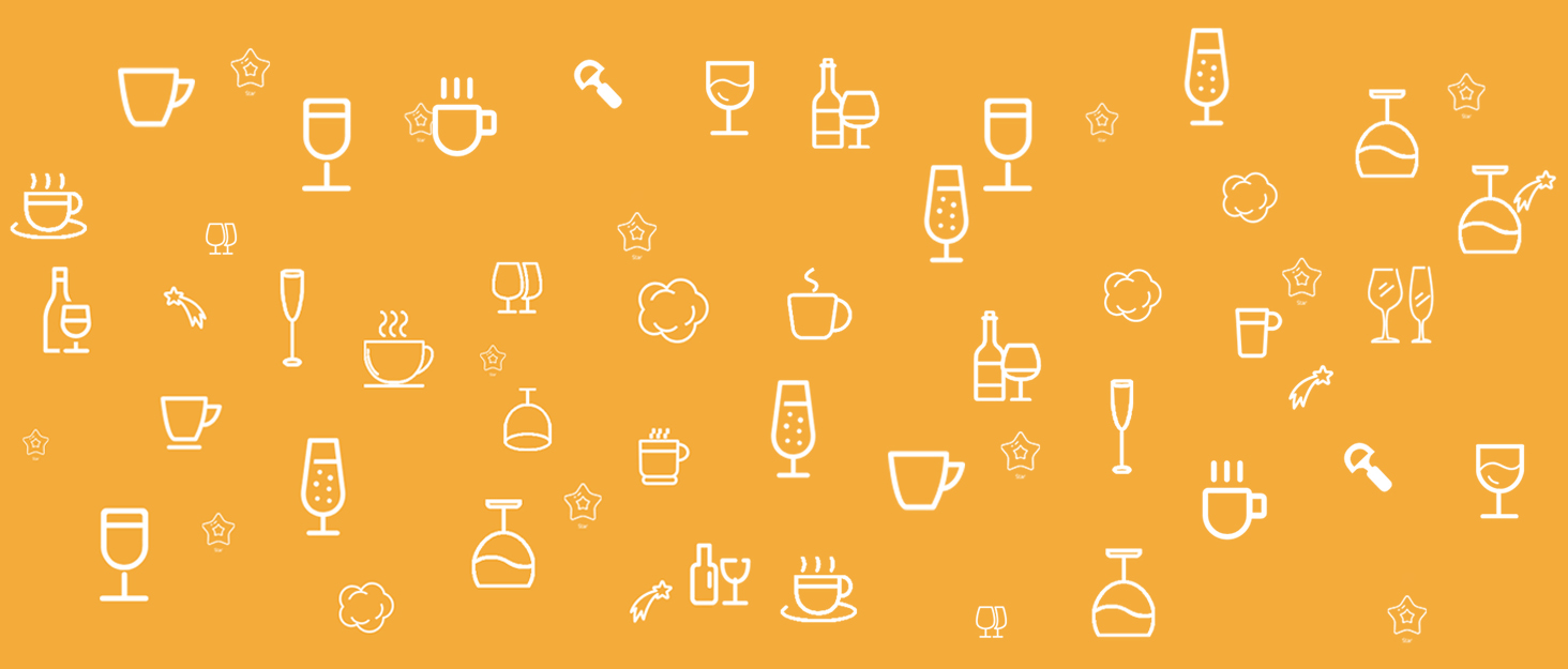 Набір склянок D.M DESIGN Master 6 шт., 350 мл, вертикальна смугаста текстура. Склянки для кави/чаю, підтримують тепло, ідеально для лате, чаю та напоїв.