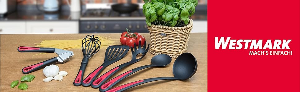 Овочечистка Westmark Julienne Gentle Schwarz - для тонкої нарізки овочів, супів та воку, для правшів та лівшів, нержавіюча сталь