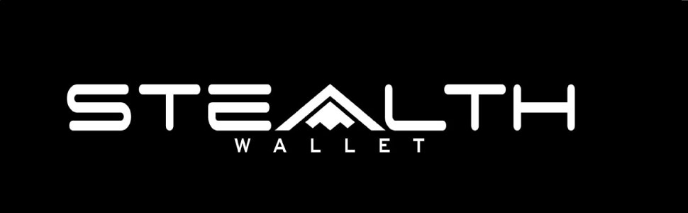 Гаманець чоловічий RFID захист Stealth Wallet - мінімалістичний алюмінієвий картхолдер зі шкіри (срібний/чорний)