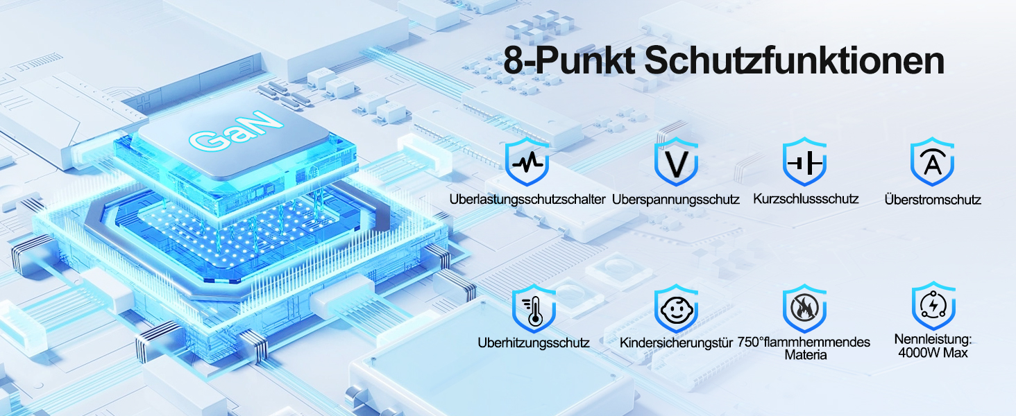 Мережева розетка з 2 USB-C (PD 20W) та 1 USB-A, трьохсекційна з вимикачем, захист від перенапруги, зручна для зберігання, розподільник для подорожей, кабель 1,5 м (кутова розетка)