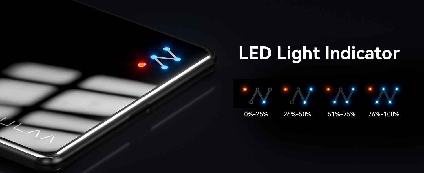 Power Bank Ultra Slim MagSafe 5000mAh PD20W для iPhone: захисний кейс з магнітним кріпленням (Чорний)