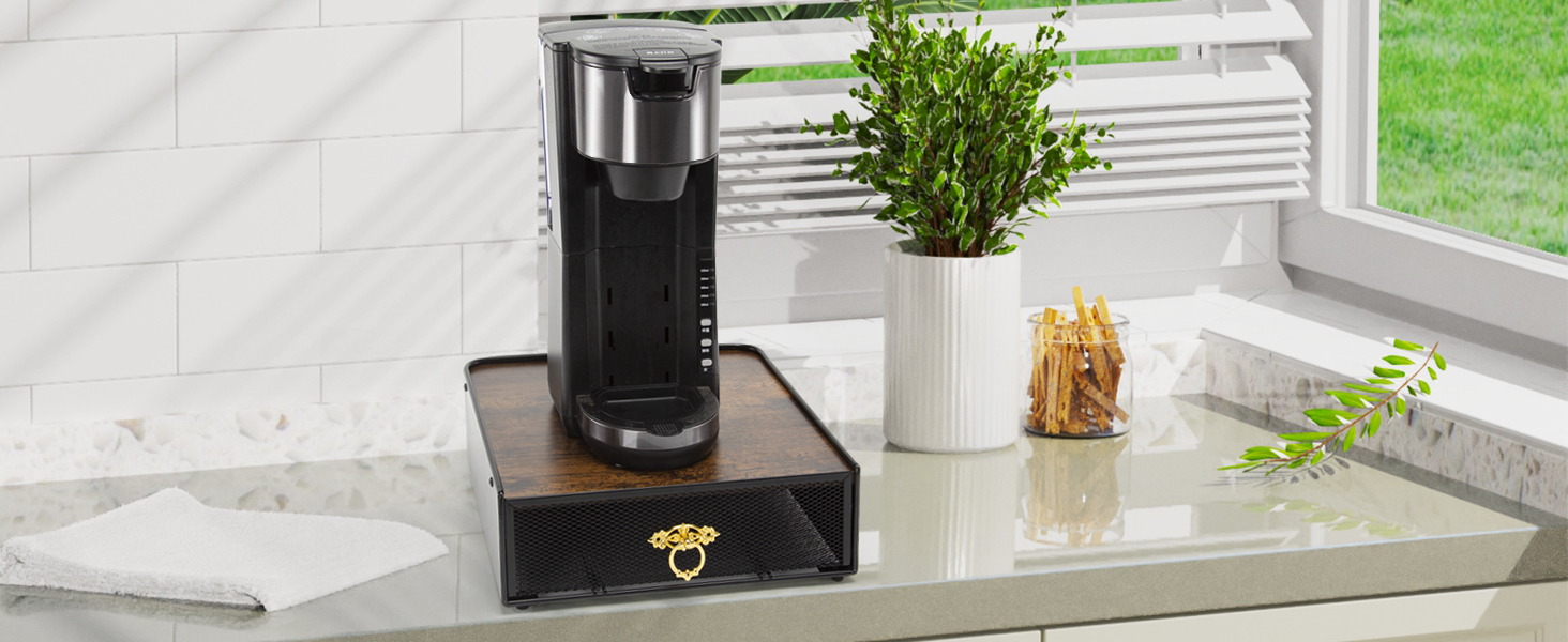 Тримач для капсул Tassimo (64 капсули), металевий органайзер для капсул кави, стійка-диспенсер