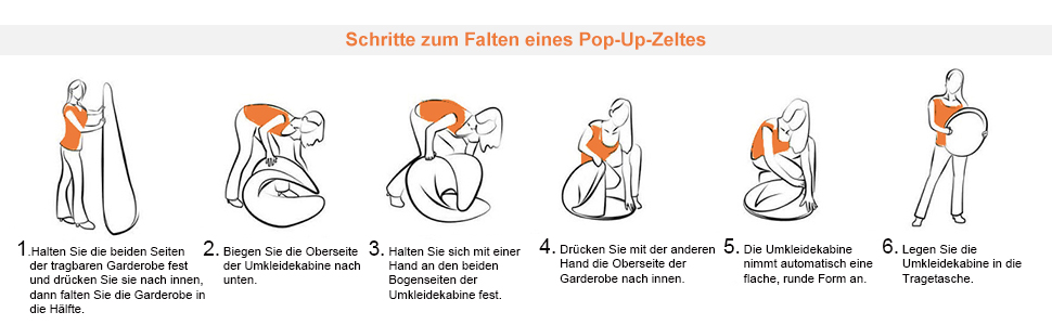 Намет для душу та туалету Pop Up для кемпінгу, 2-4 особи, армійсько-зелений (чорний)