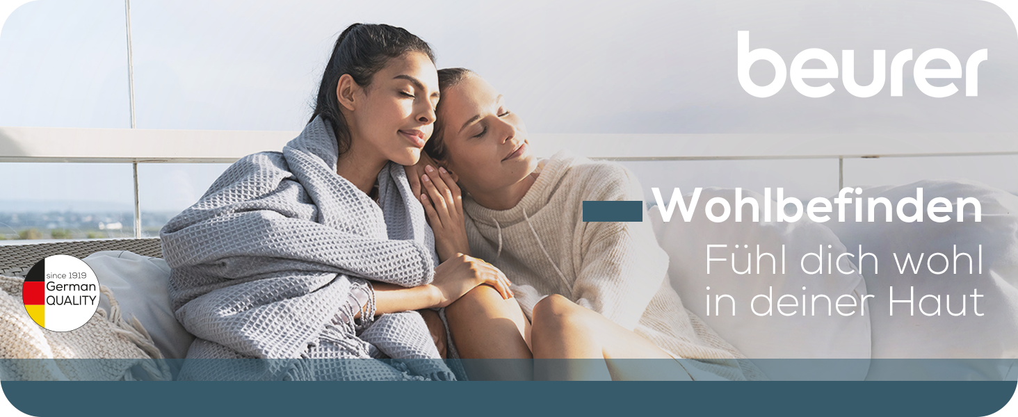 Електрична ковдра Beurer HD 150 XXL Nordic: 200x150 см, 6 температурних режимів, автоматичне вимкнення, машинне прання, тепла пухнаста текстура, колір тауп