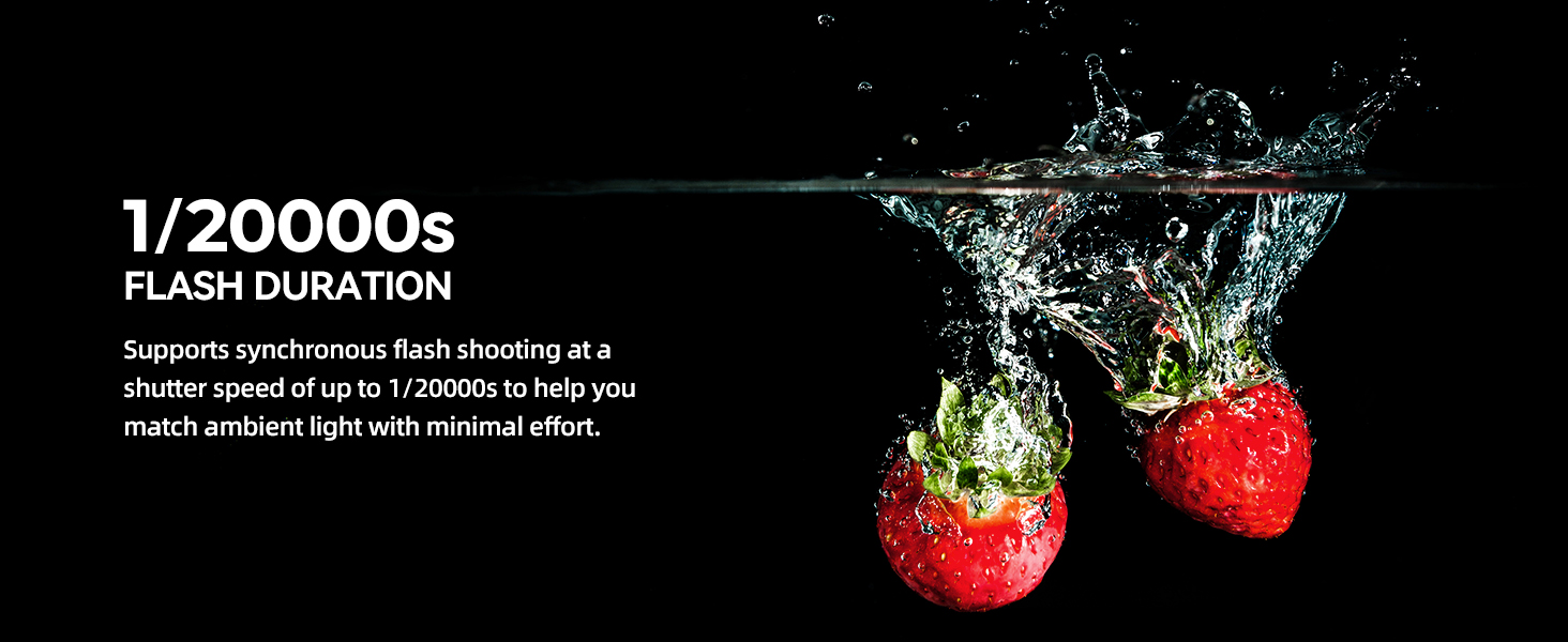 Спалах для камери AMBITFUL AF970: сумісність з Canon, Nikon, Sony, Olympus, Fuji, Panasonic, бездротовий, LCD-дисплей