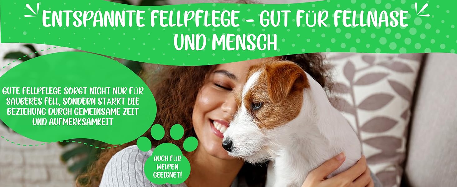 Інструмент для розплутування шерсті Profi Entfilzungsmesser 2.0 для собак та котів - видаляє ковтуни та вузли, підходить для короткої та довгої шерсті, для тварин будь-якого розміру. Округлена клинка + Е-book по догляду за шерстю, 10 клинків