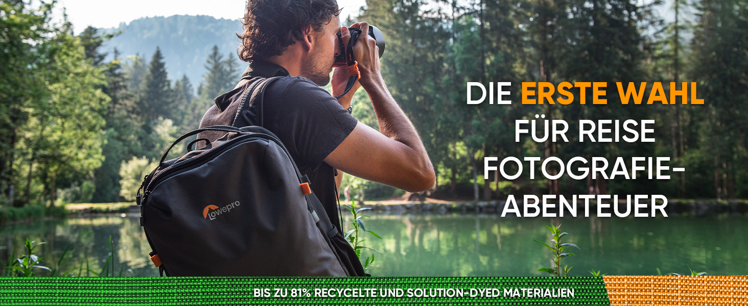 Рюкзак для камери Lowepro Trekker Lite BP 250, чорний: для бездзеркальних камер, з винімним вкладишем, з системою кріплення аксесуарів