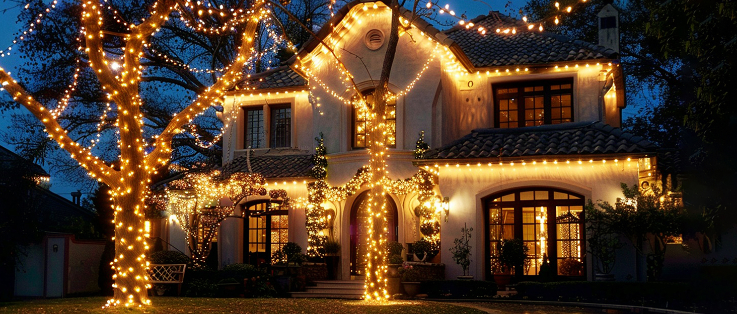 Сонячна гірлянда для декору саду та тераси BTfarm, 2 шт. по 15 метрів, 150 LED, IP65, теплий білий