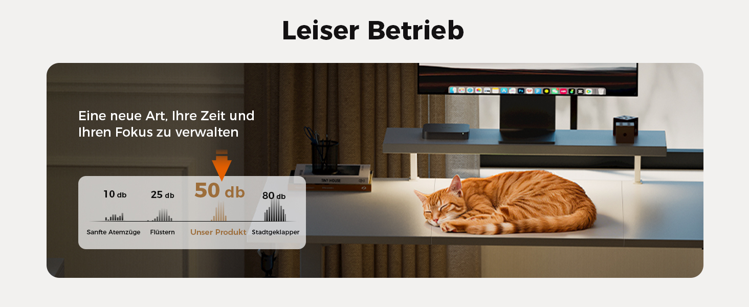 Електричний регульований стіл Agilestic 140x60 см з LED-підсвіткою, USB-портом та мобільним тримачем монітора, білий