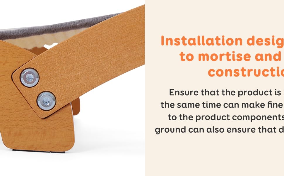 Кігтеточка-ліжко для котів з сизалю, масивне дерев'яне ліжко, кігтеточка-стілець, лежанка для котів, кігтеточка з сизалю, велика, для дому