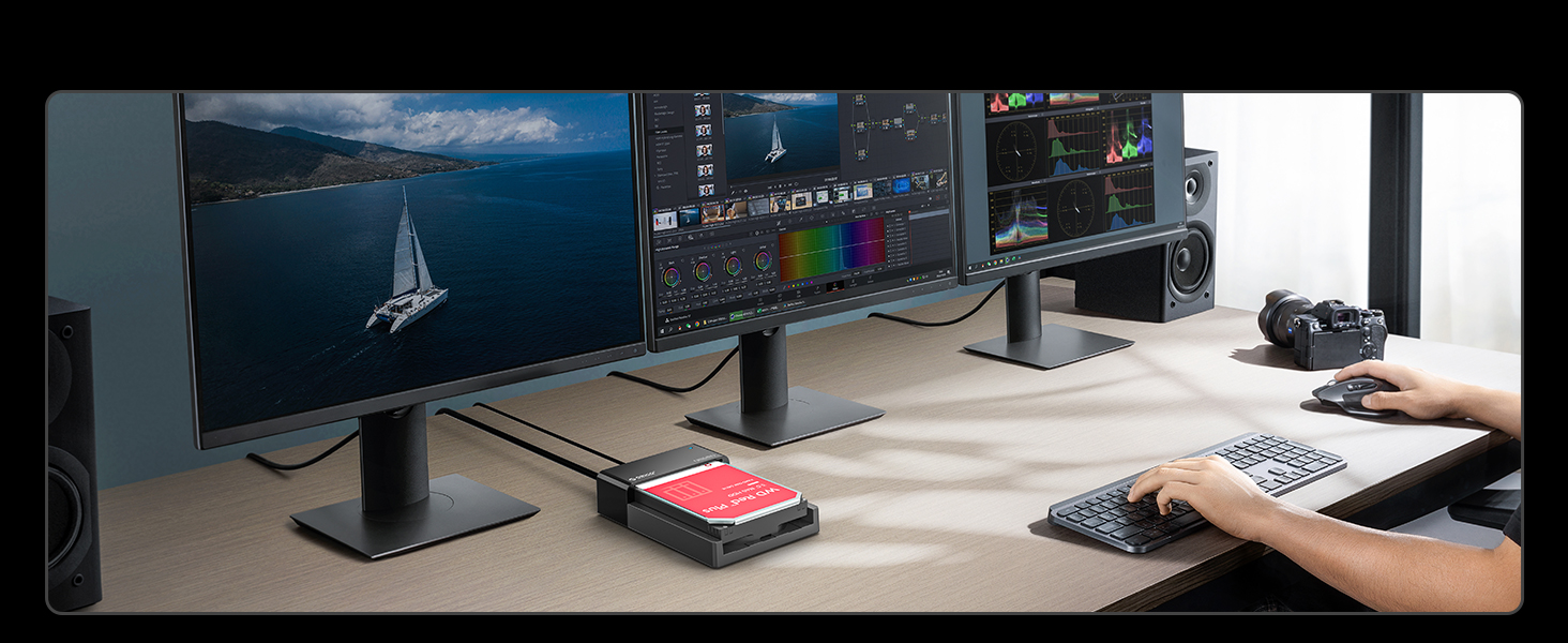 Зовнішня док-станція ORICO USB 3.0 SATA для HDD/SSD 2.5