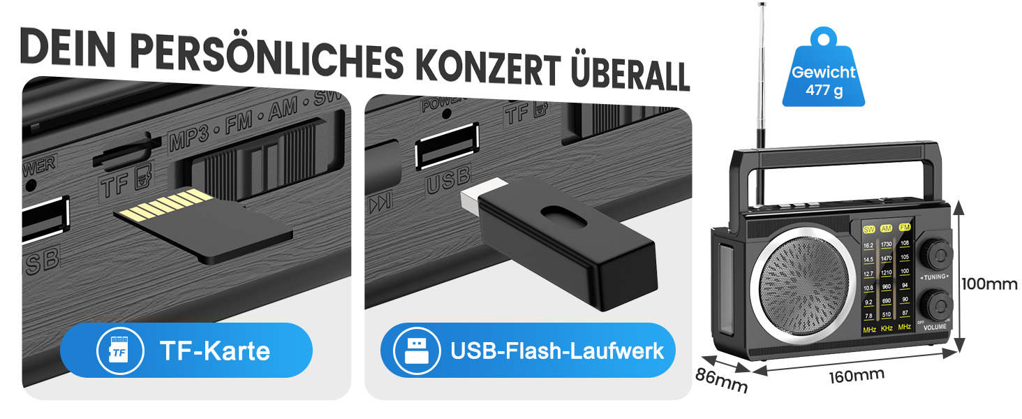 PRUNUS J-135 Радіо на сонячній енергії AM/FM/SW з акумулятором 1800mAh, Bluetooth 6.0, USB, TF-карта. Ностальгічне радіо-кофеварка для кемпінгу, надзвичайних ситуацій та активного відпочинку