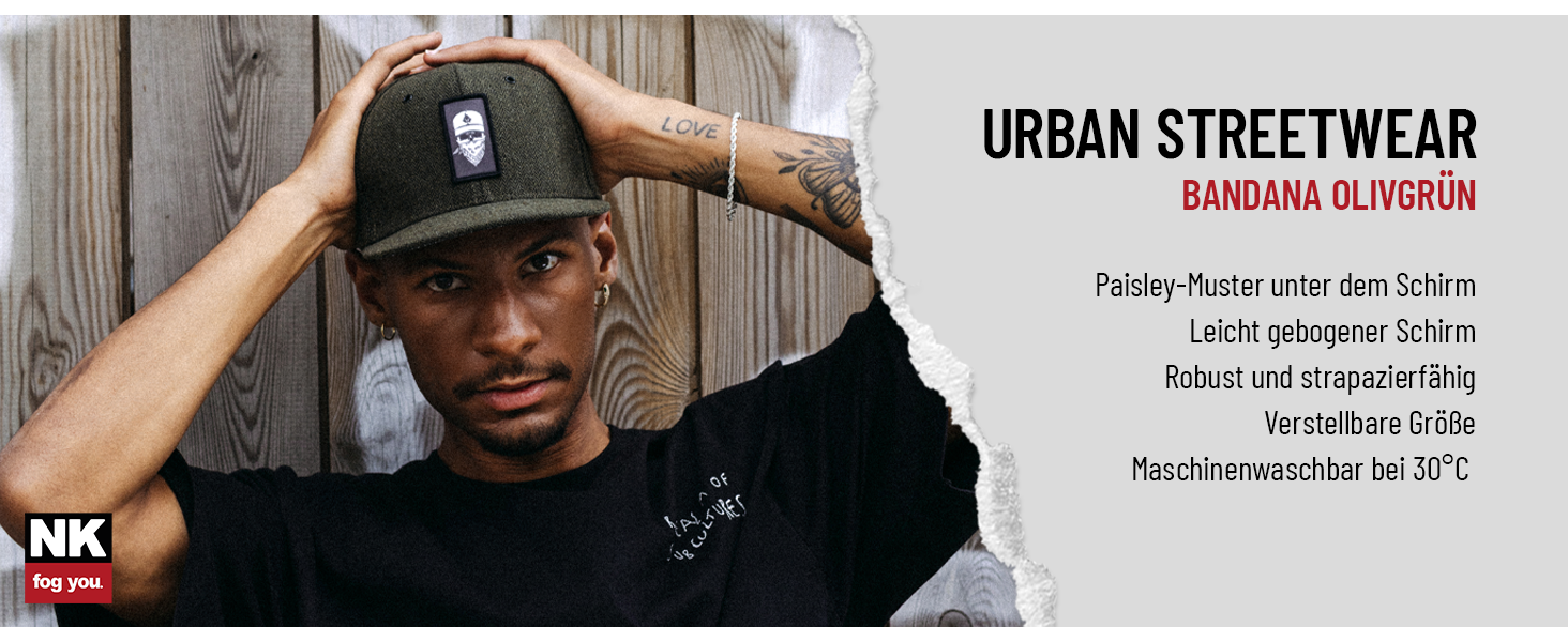 Кепка Snapback Nebelkind для чоловіків та жінок, унісекс, регульований розмір, трендовий streetwear стиль, оливковий колір