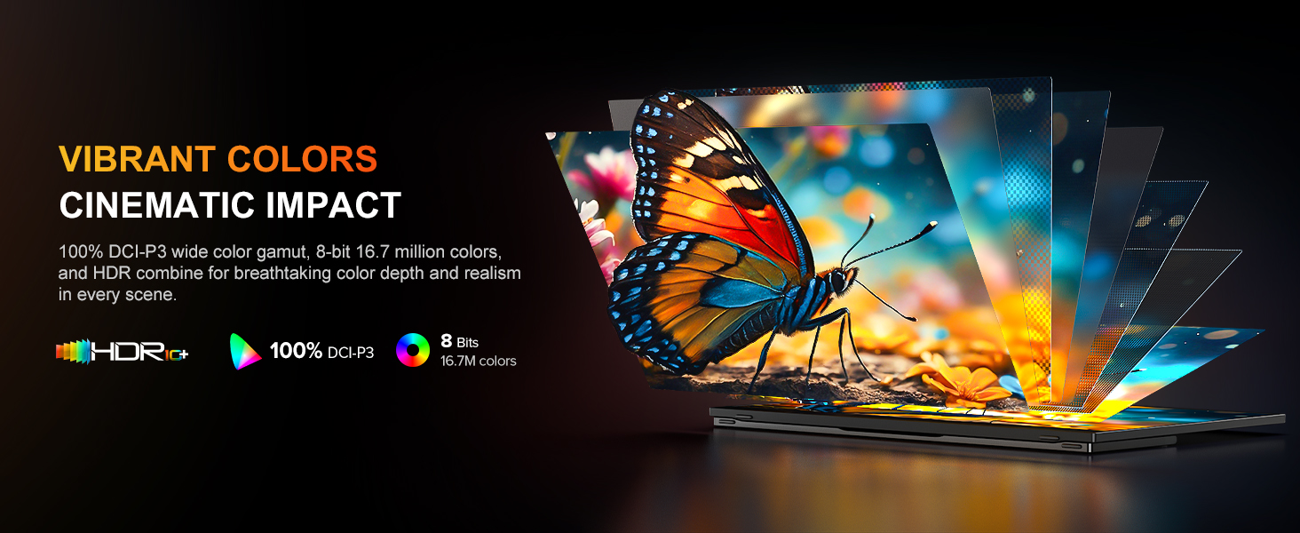 UPERFECT Монітор портативний 16