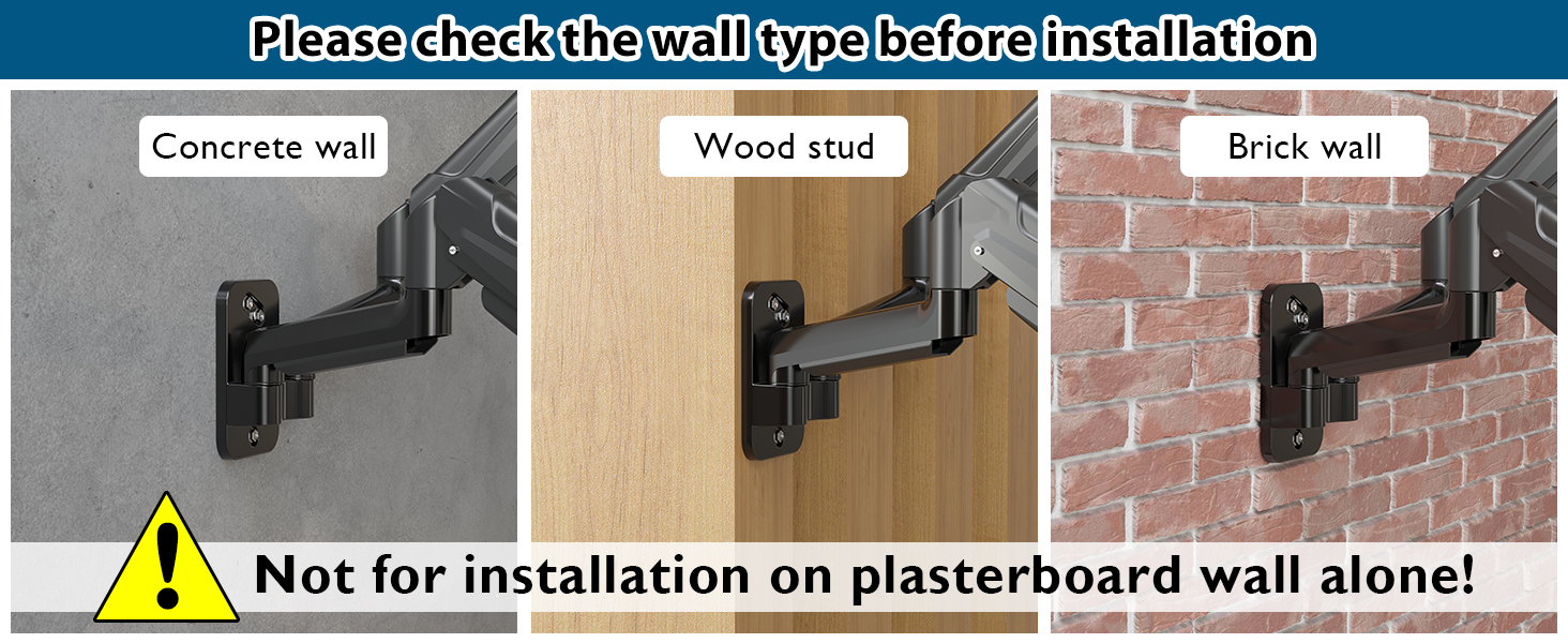 Підставка для двох моніторів BONTEC, 13-32 дюйми, регулювання висоти, поворот та нахил, VESA 75x75/100x100, до 9 кг, для офісу та геймінгу