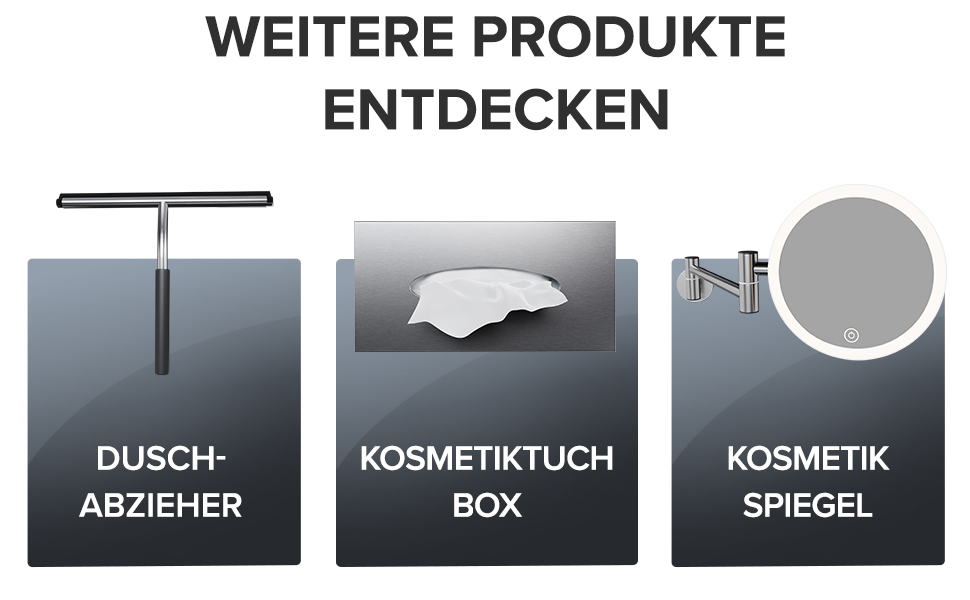Набір для чищення унітазу Ingoy | Силіконова щітка для унітазу | Чорний | з нержавіючої сталі з кришкою | для ванної та гостьового WC | знімний насадкою | Сріблястий дизайн