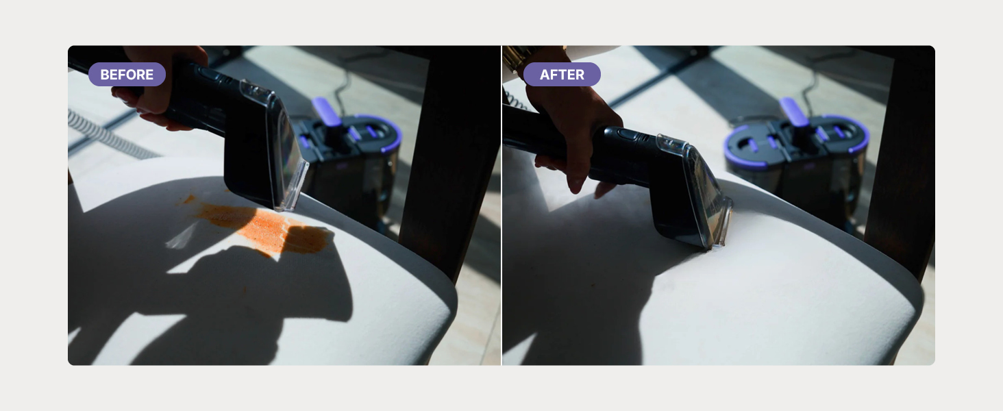 Професійний мийний пилосос Motionflow PRO з паровою функцією – 1700W, для килимів, меблів та авто. Самоочищення, пароочисник для дому та офісу