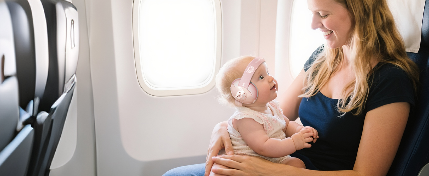 Навушники для дітей, захист вух, 2-в-1, шумопоглинання, сірий колір