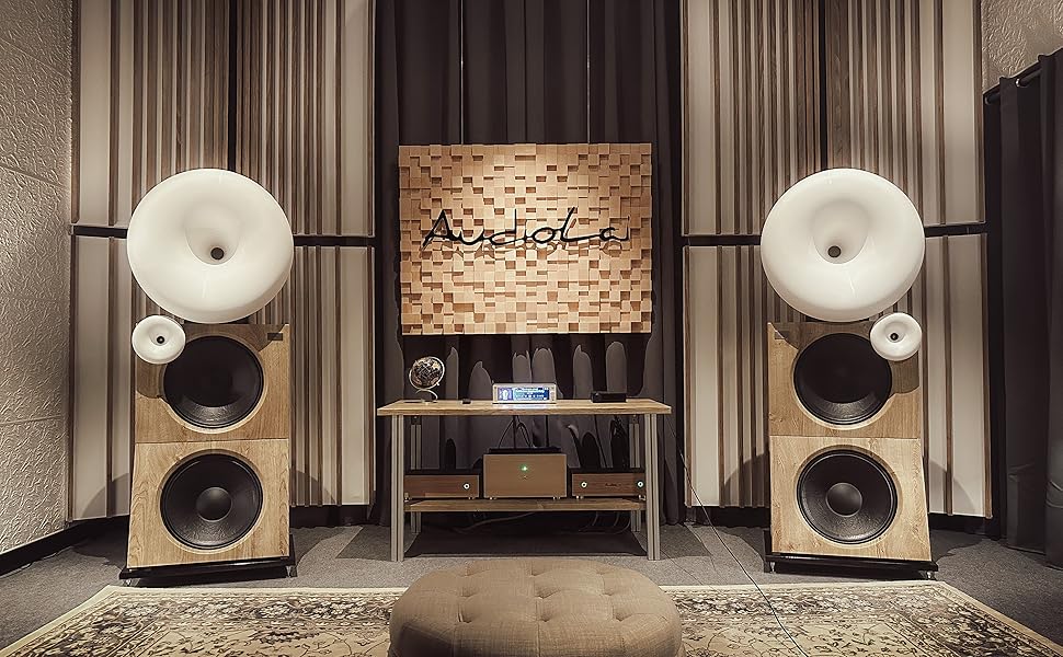 Акустичний диффузор 2D 500 дерев'яна стінова панель 30x30 см (світлий дуб)