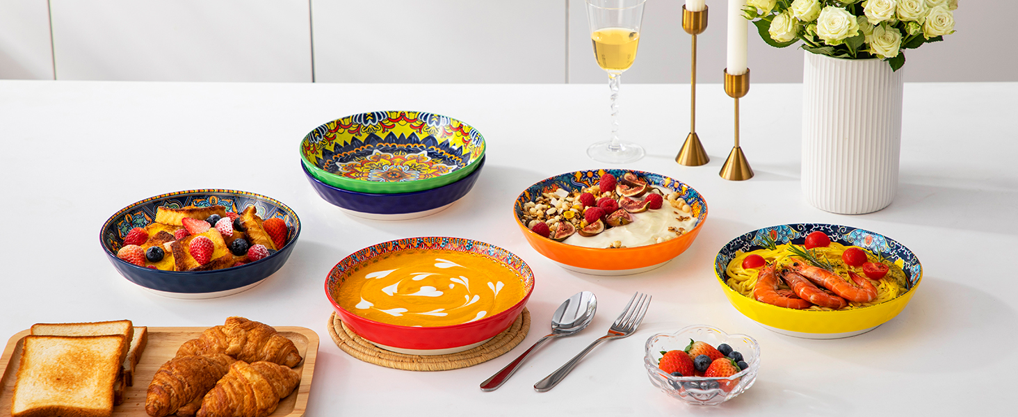 Набір посуду Porzellan Vancasso 18-частинний (6 осіб), Boho стиль, серія KRVI