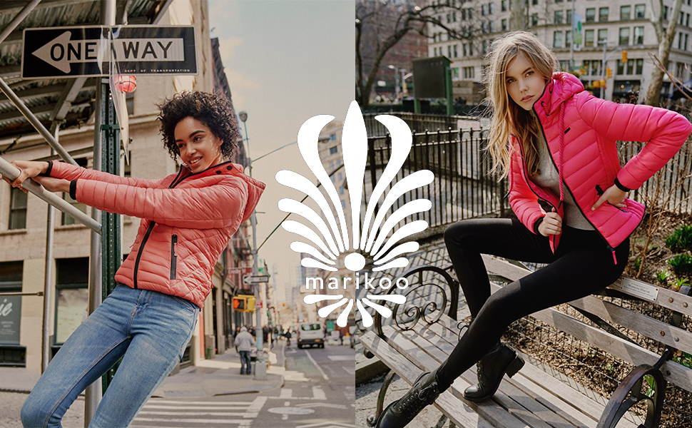 Жіноча легка перехідна жилетка MARIKOO з капюшоном, стеганий жилет, колір жовтий, розмір XS-3XL