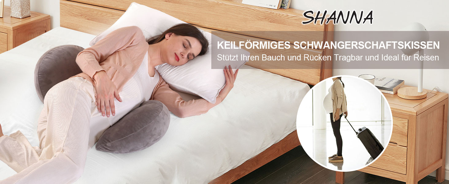 Вагітний подушка SHANNA U-подібної форми, подушка для сну на боці, подушка для годування, з м'яким покриттям Minky Dot, велика подушка для сну, подушка для комфорту, подушка для тіла (бамбук хакі, мала)