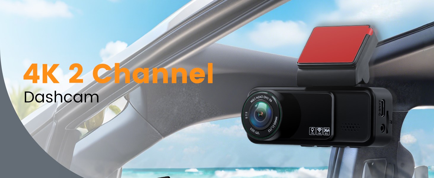 Автомобільний відеореєстратор 360° 4-канальний FHD 1080P (передній, задній, лівий, правий), 3