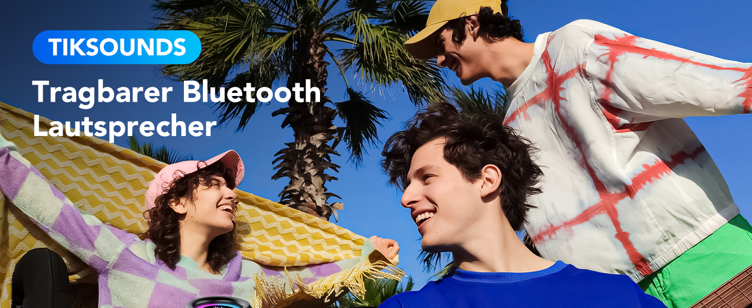 Bluetooth колонка 15W, портативна, 12 год автономії, IPX7 водонепроникна, сіра - для спорту, вечірок, подорожей