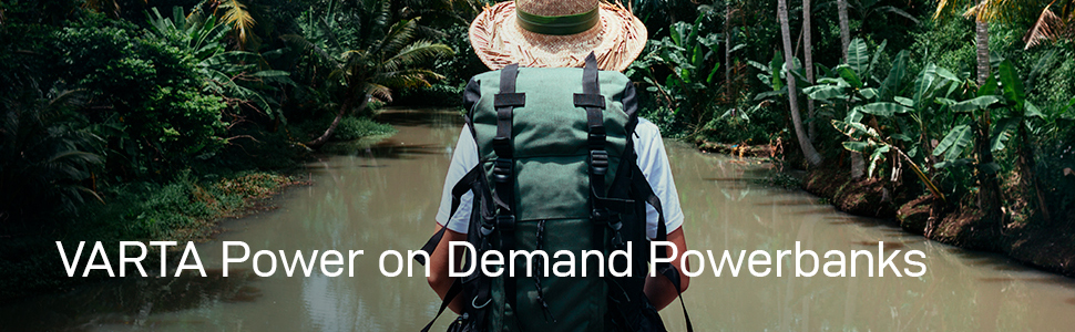 Power Bank VARTA 20000mAh: зарядний пристрій для смартфонів та планшетів з 4 портами (Micro USB, USB A, USB C)