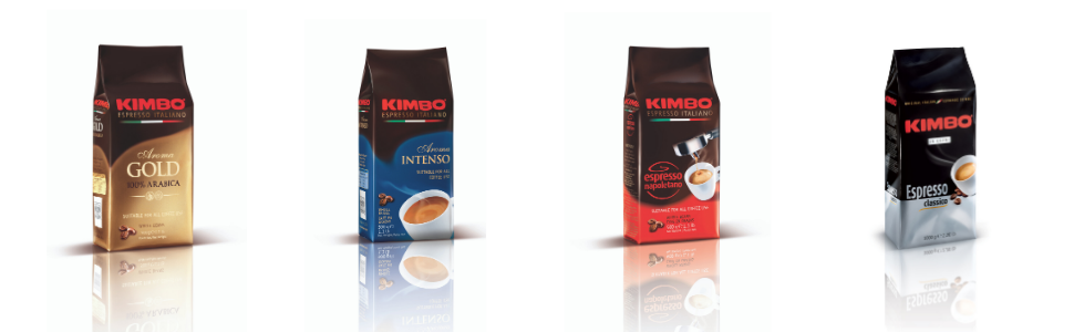 Кава в зернах Kimbo Espresso Classico, середній обсмаження, 1 кг