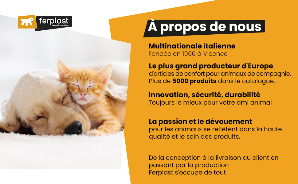 Ортопедичне ліжко для собак великих порід Ferplast: м'яка лежанка-корзина з водонепроникним знімним чохлом, 110 x 70 x 8 см (сірий)