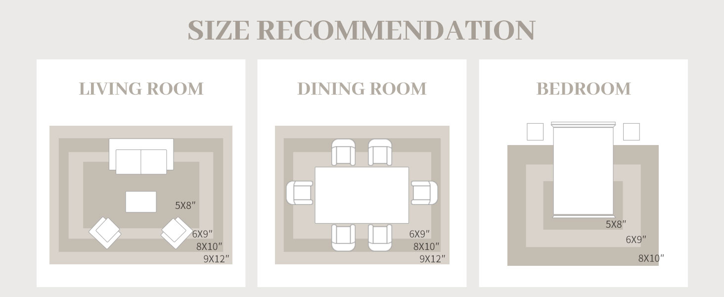 Килим Leesentec для вітальні, спальні: геометричний, сучасний, антиковзаючий, короткий ворс, бежевий, великий, білий (слонова кістка, 80*120 см), кремовий/світло-сірий (200x300 см)