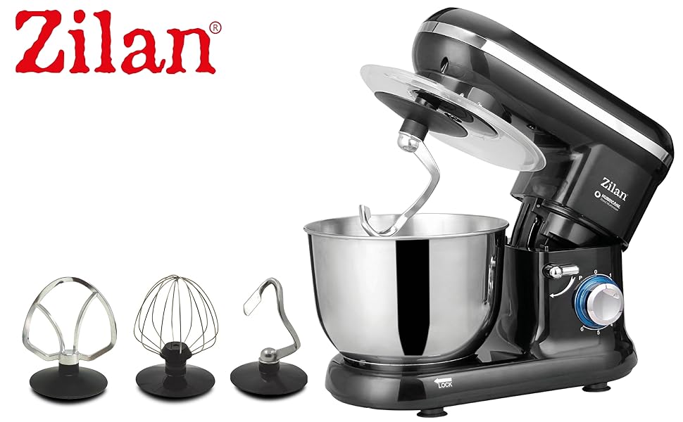 Електрична кухонна машина: міксер, тістоміс, планетарний міксер 4.5 л з пульсатором